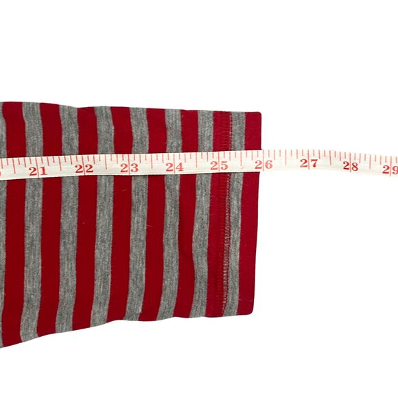 Old Navy Men's Red Stripe Henley Shirt Sz L Casual Weekend Basic Soft Knit Top - Picture 7 of 10